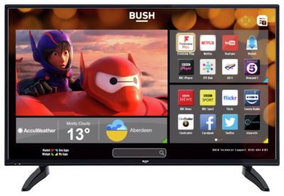 Bush 49 inch FHD Smart TV with Freeview Play. Bush 49 inch FHD Smart TV with Freeview Play.